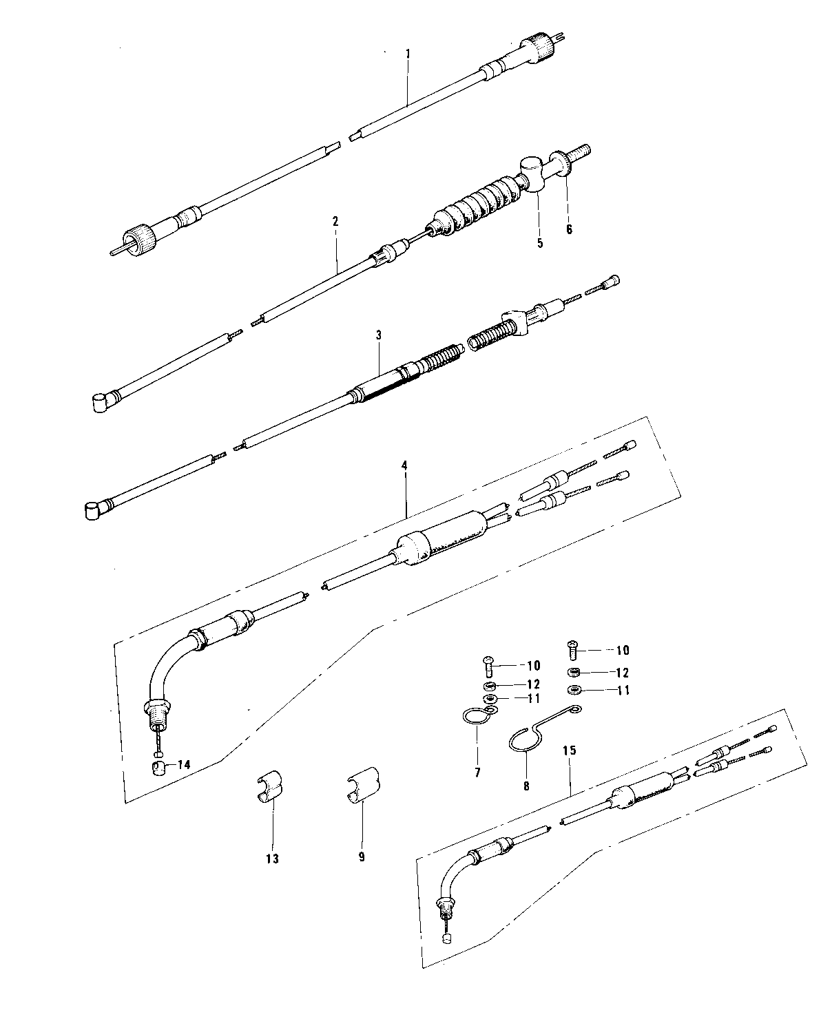 CABLES (&#39;73-&#39;75 MC1/MC1-A/MC1-B)