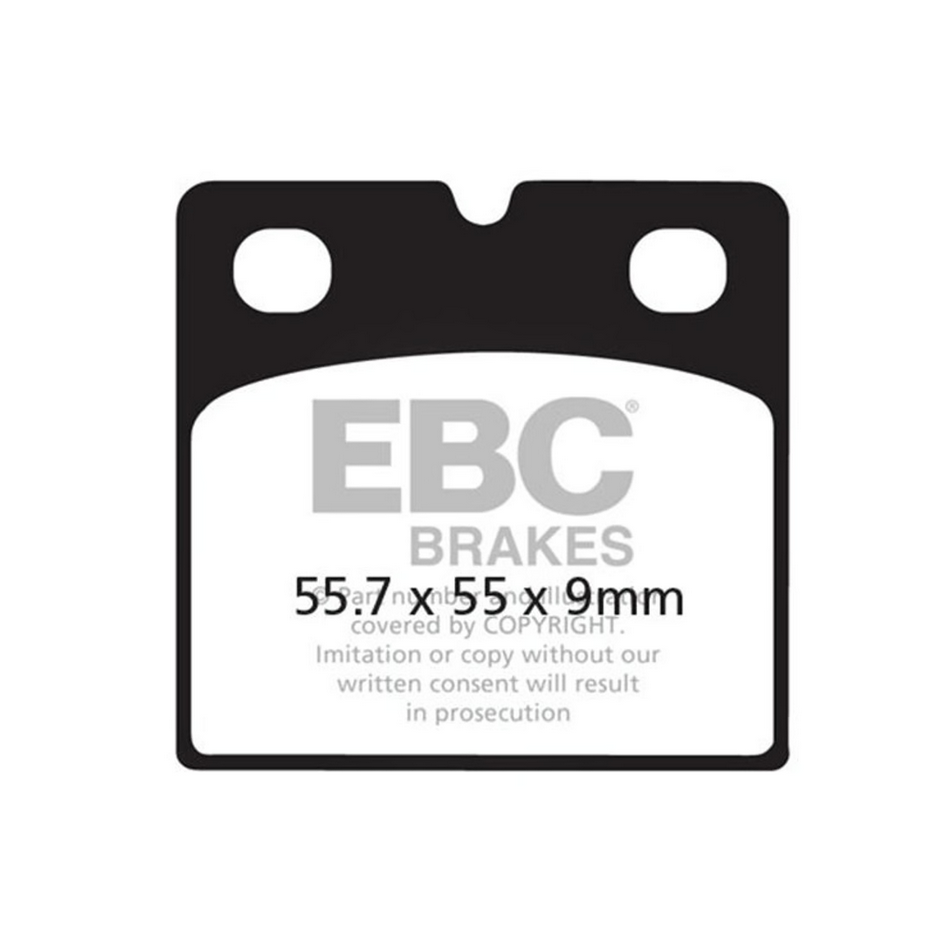 Тормозные колодки EBC Organic FA018