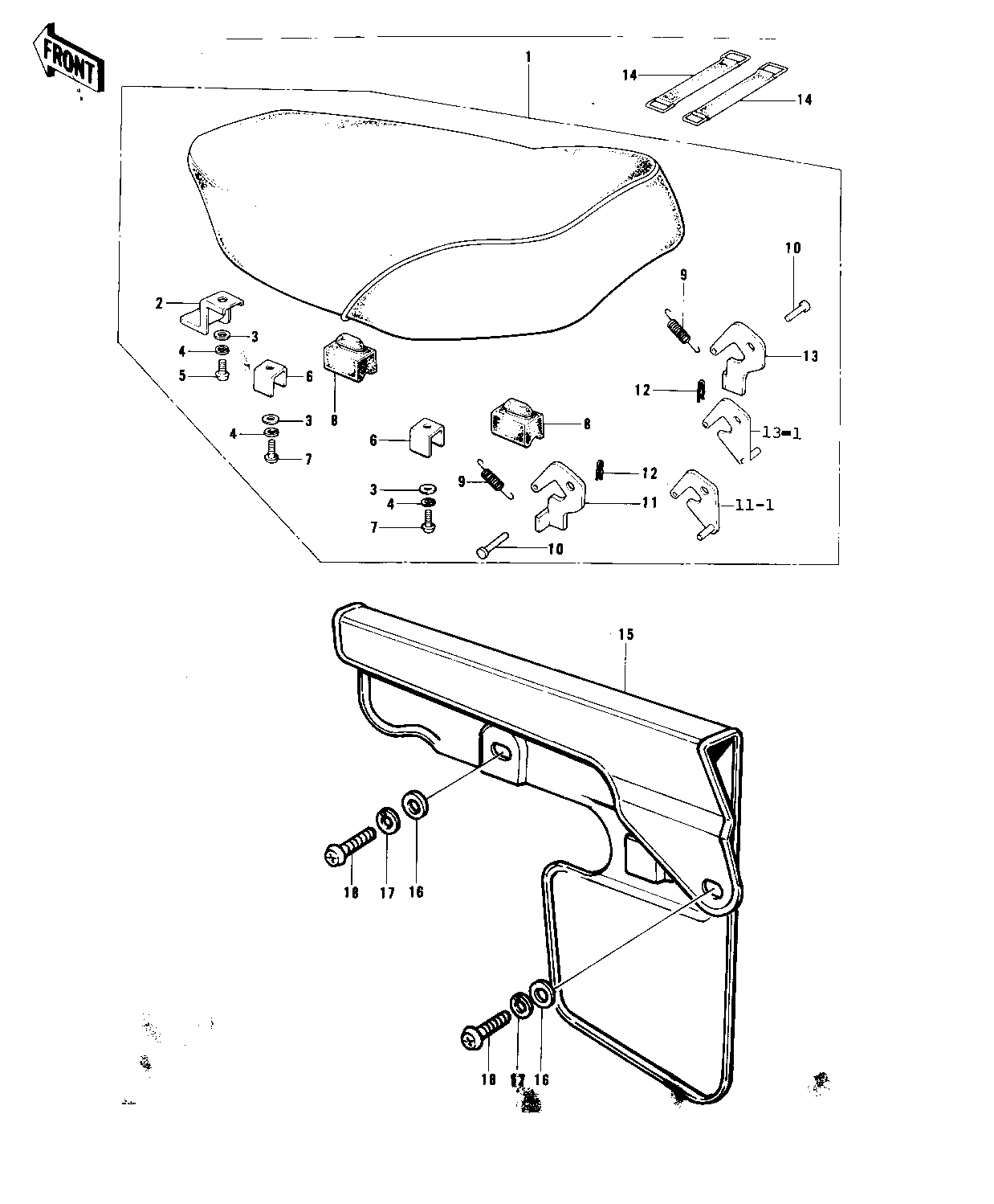 SEAT/CHAIN COVER
