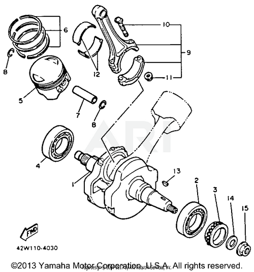 CRANKSHAFT PISTON