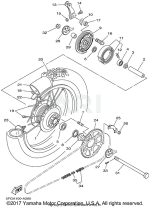 REAR WHEEL