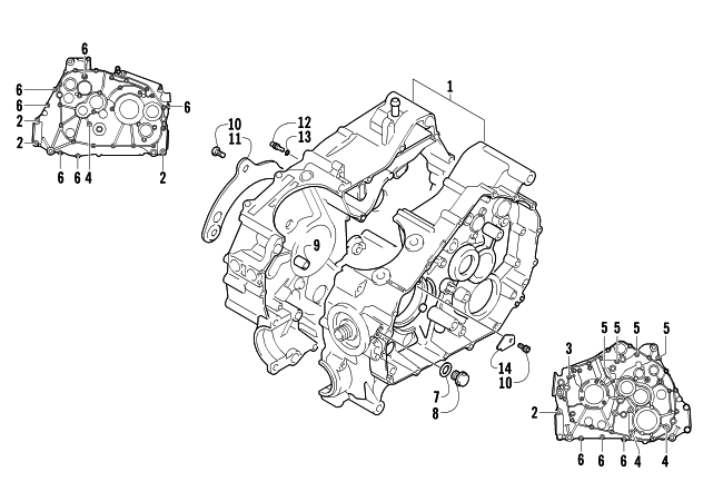 CRANKCASE ASSEMBLY