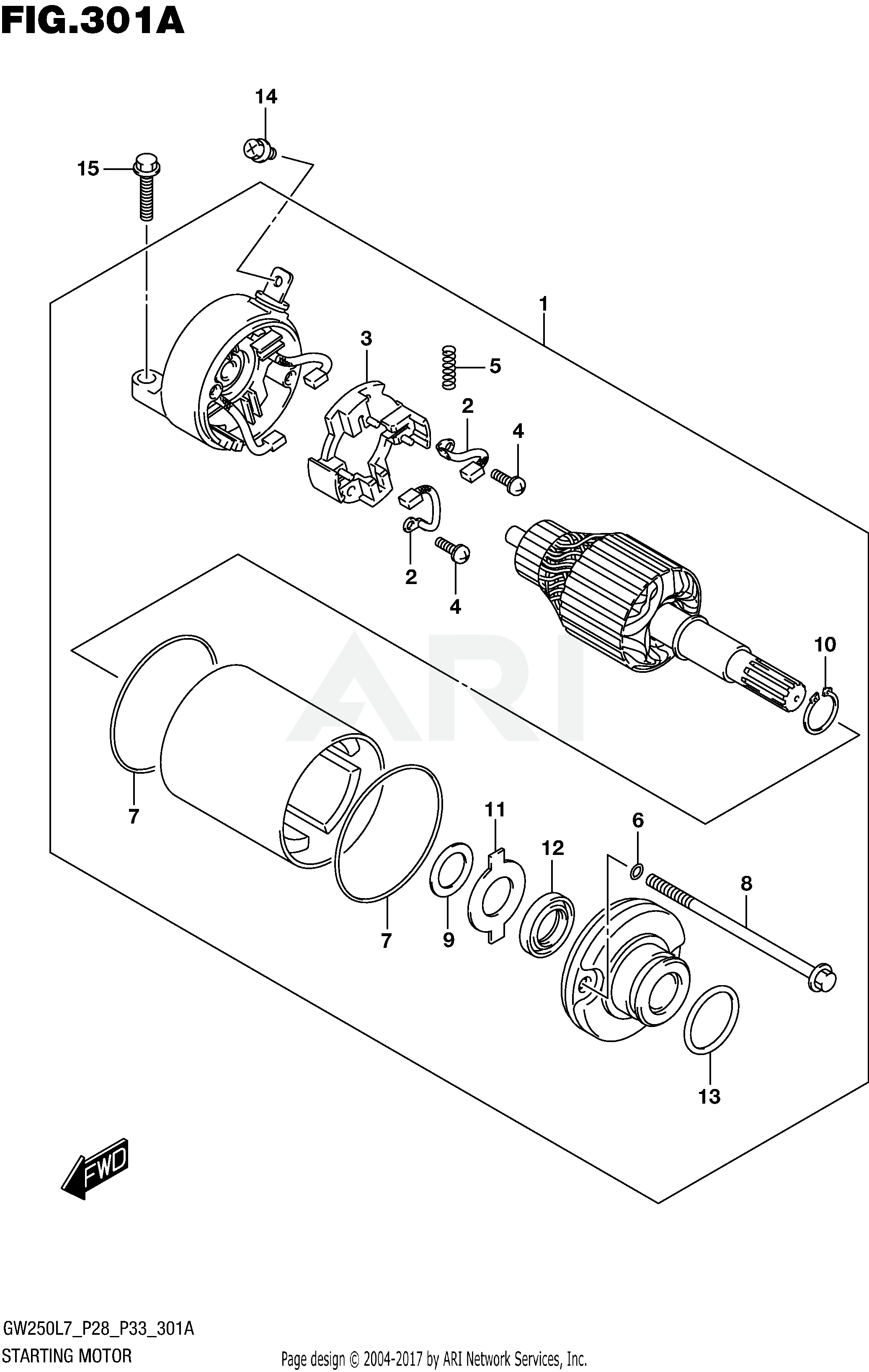 STARTING MOTOR