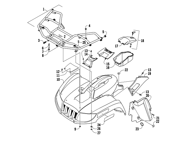 FRONT BODY PANEL ASSEMBLY