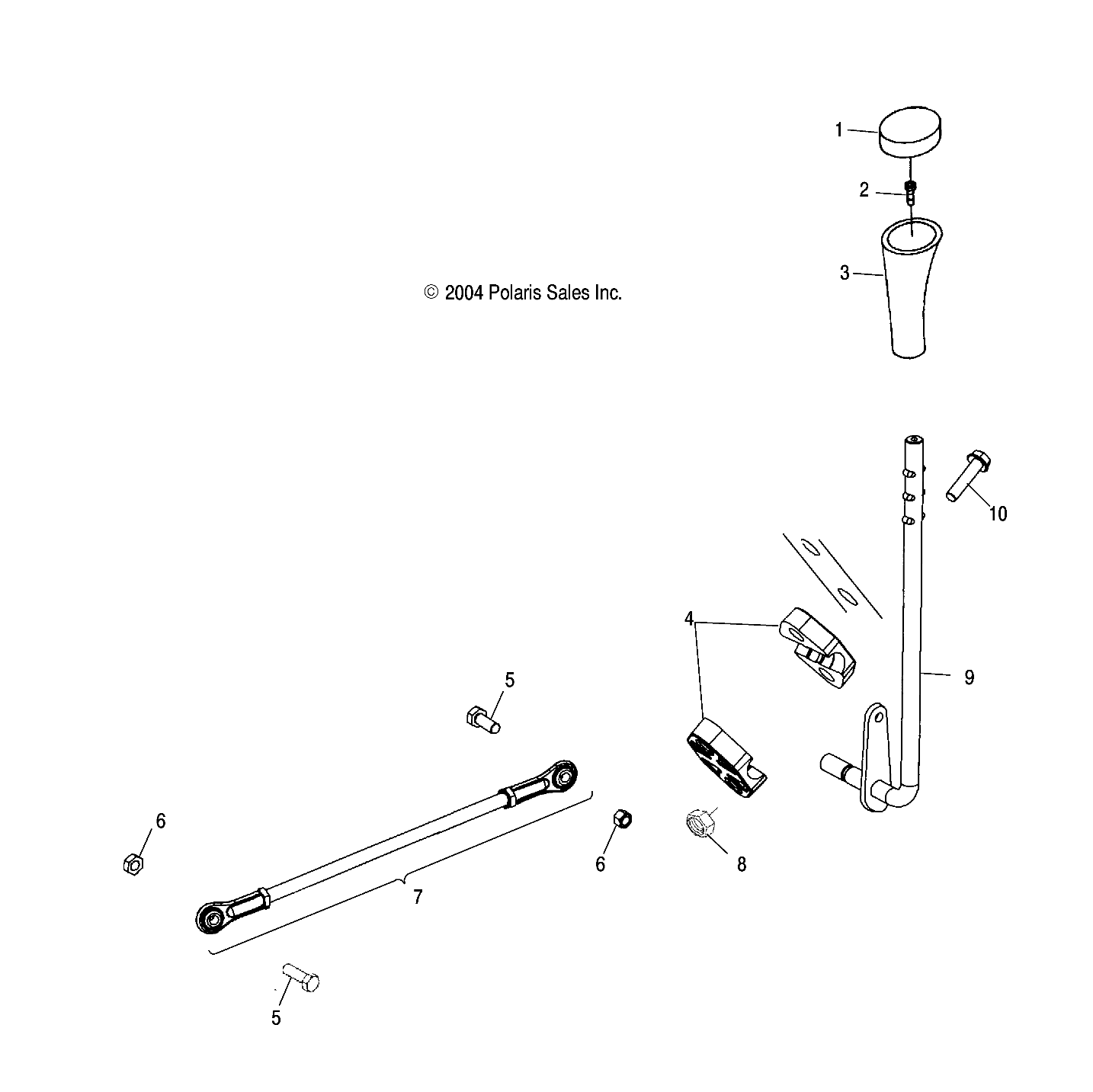 GEAR SELECTOR - A05CB32AA (4994889488C05)