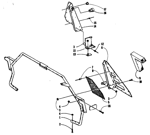 STEERING SUPPORT ASSEMBLY