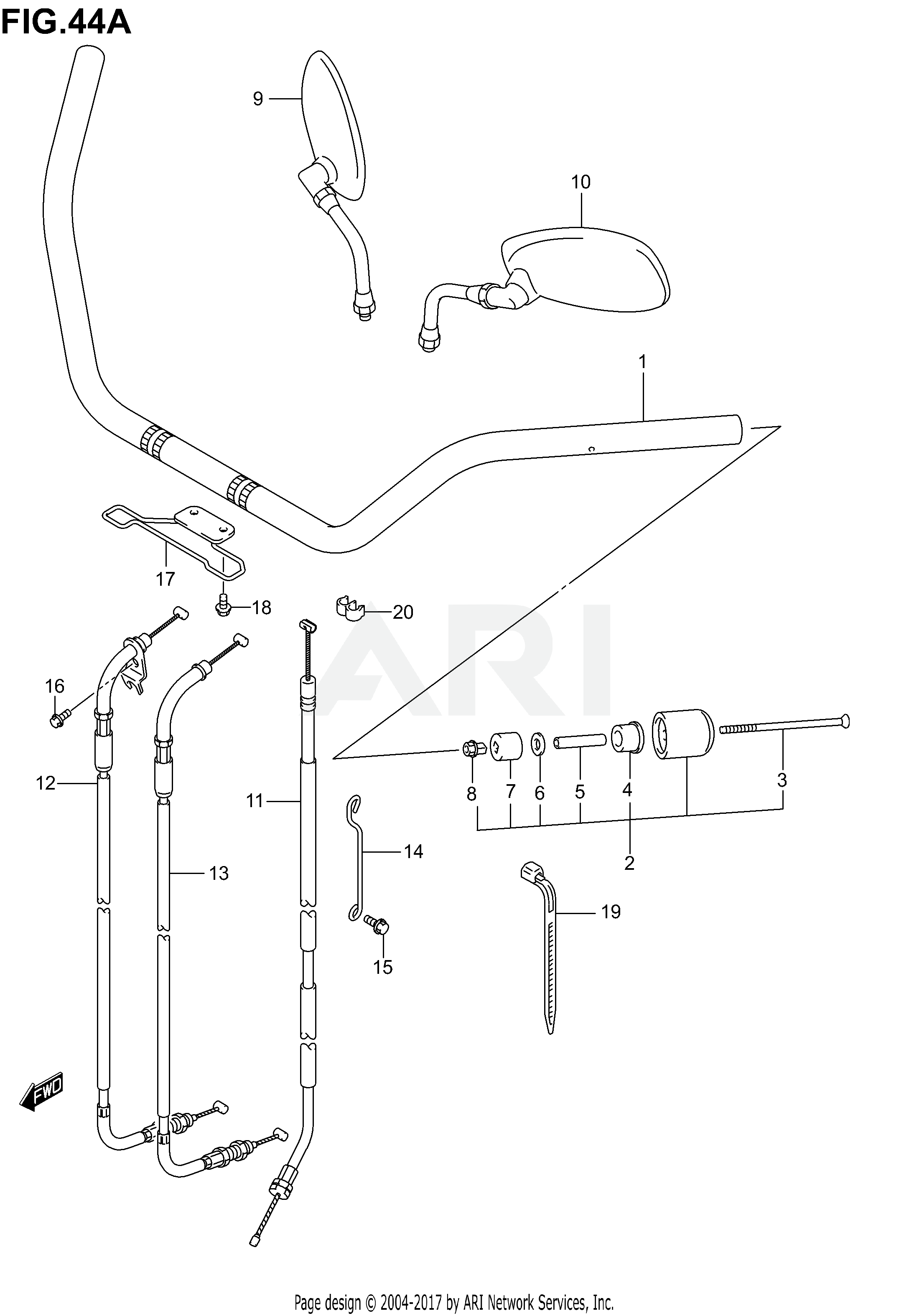 HANDLEBAR (MODEL K5)