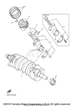 CRANKSHAFT PISTON