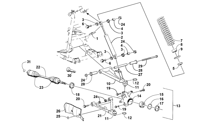 FRONT SUSPENSION ASSEMBLY