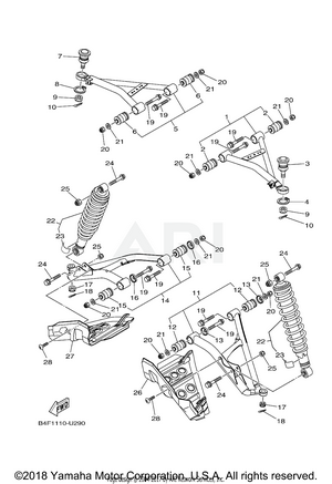 FRONT SUSPENSION WHEEL