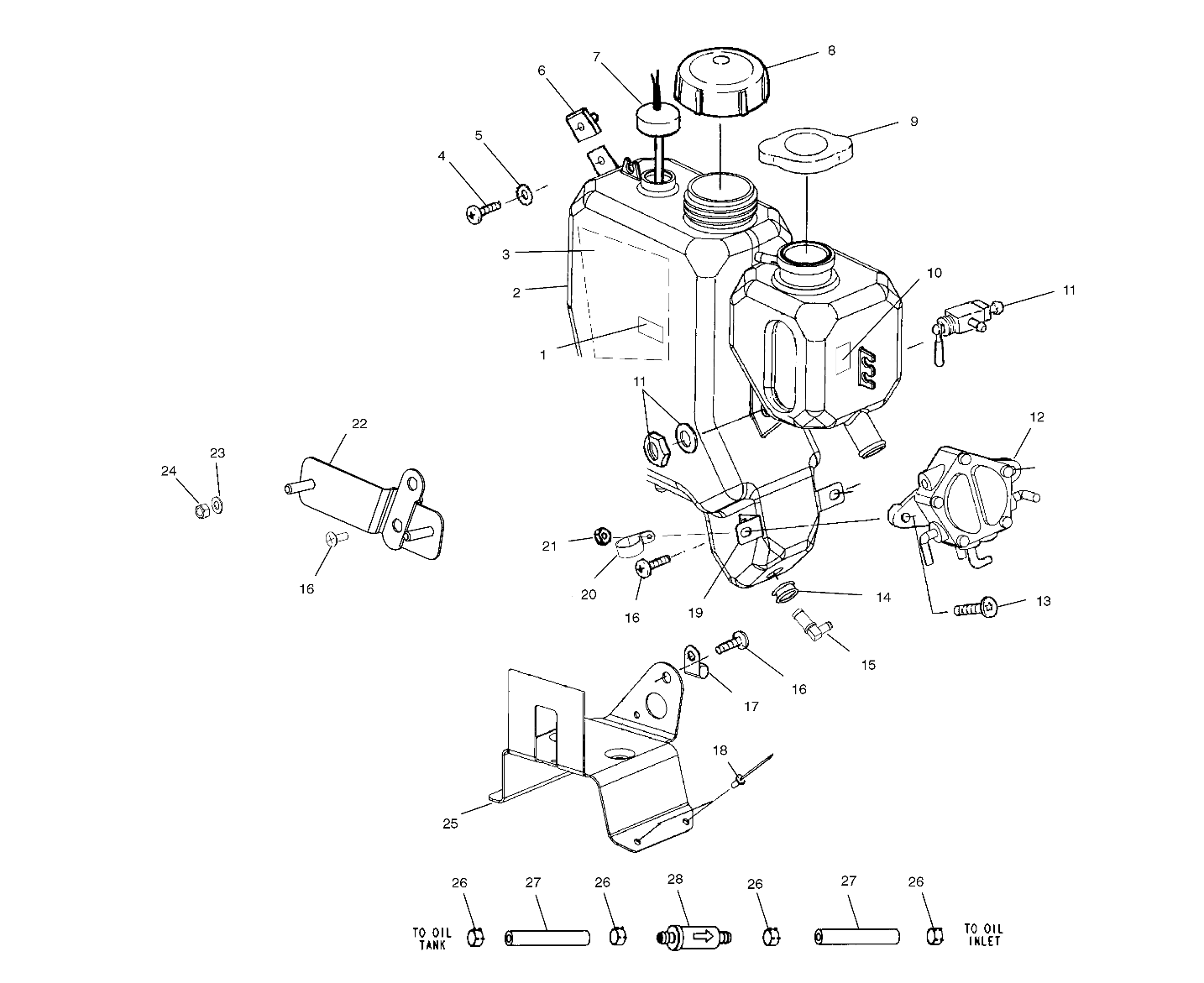 OIL TANK - S02SR5AS (4969336933C001)