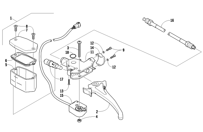 HYDRAULIC BRAKE CONTROL ASSEMBLY