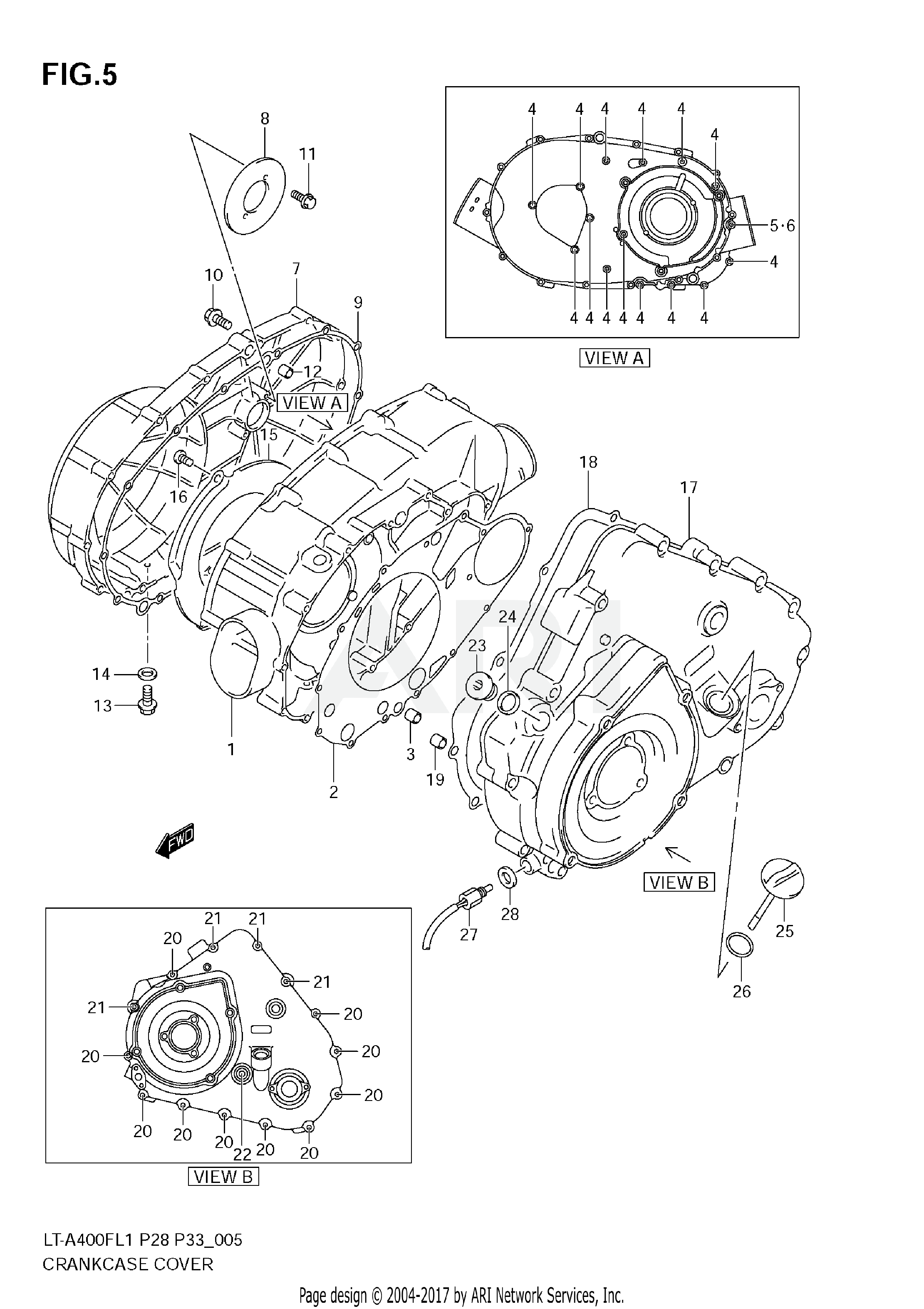 CRANKCASE COVER