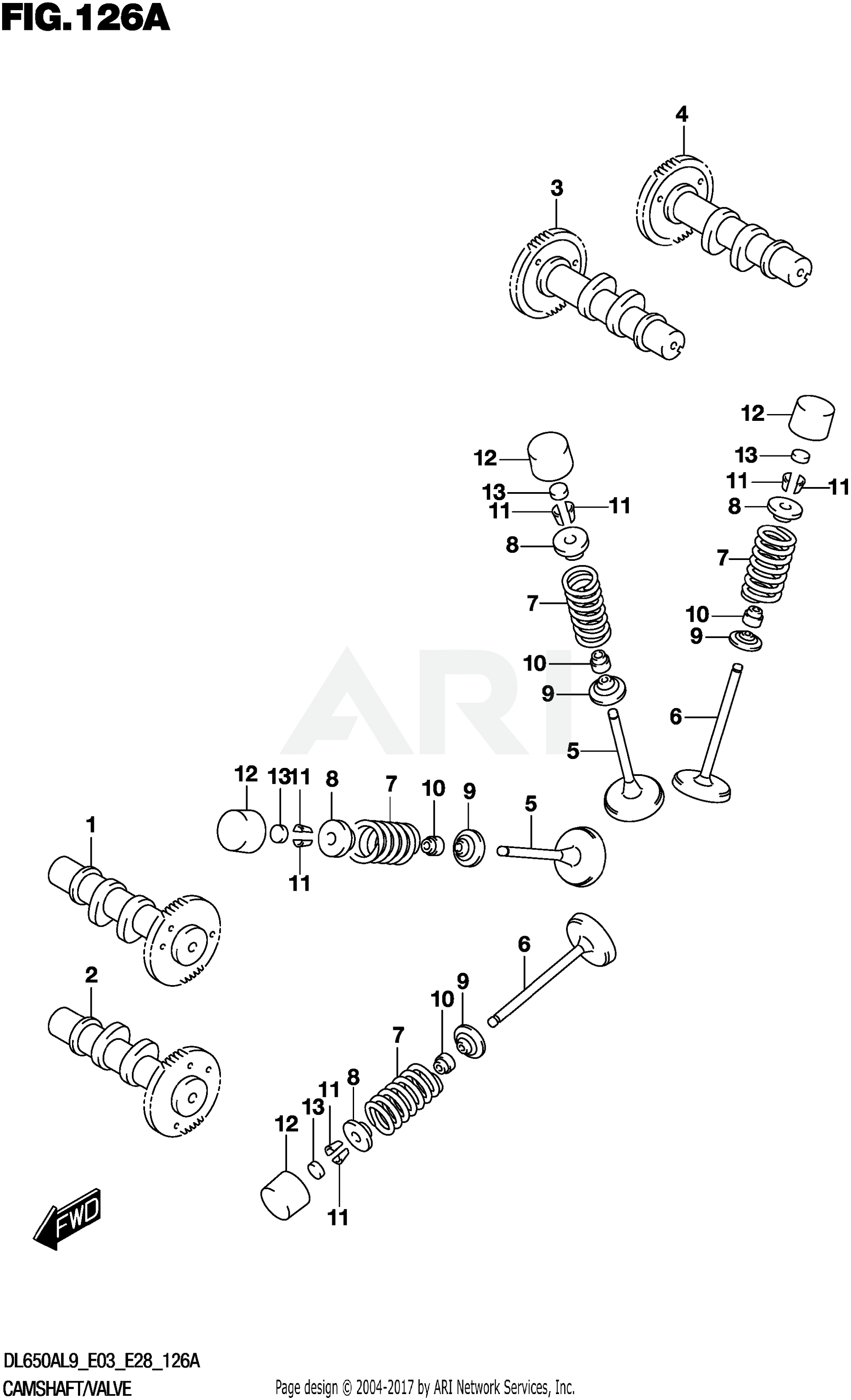 CAMSHAFT/VALVE