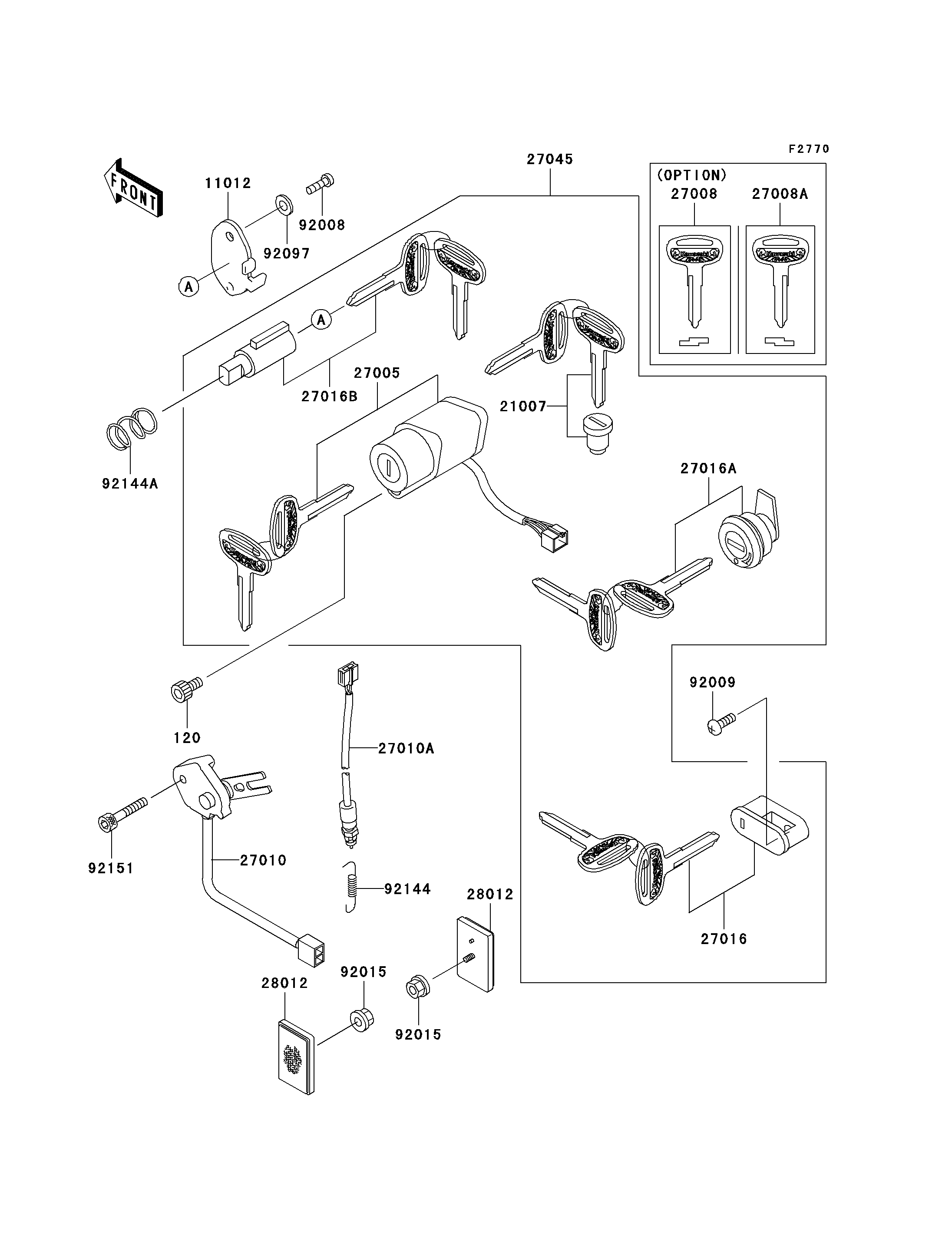 Ignition Switch/Locks/Reflectors