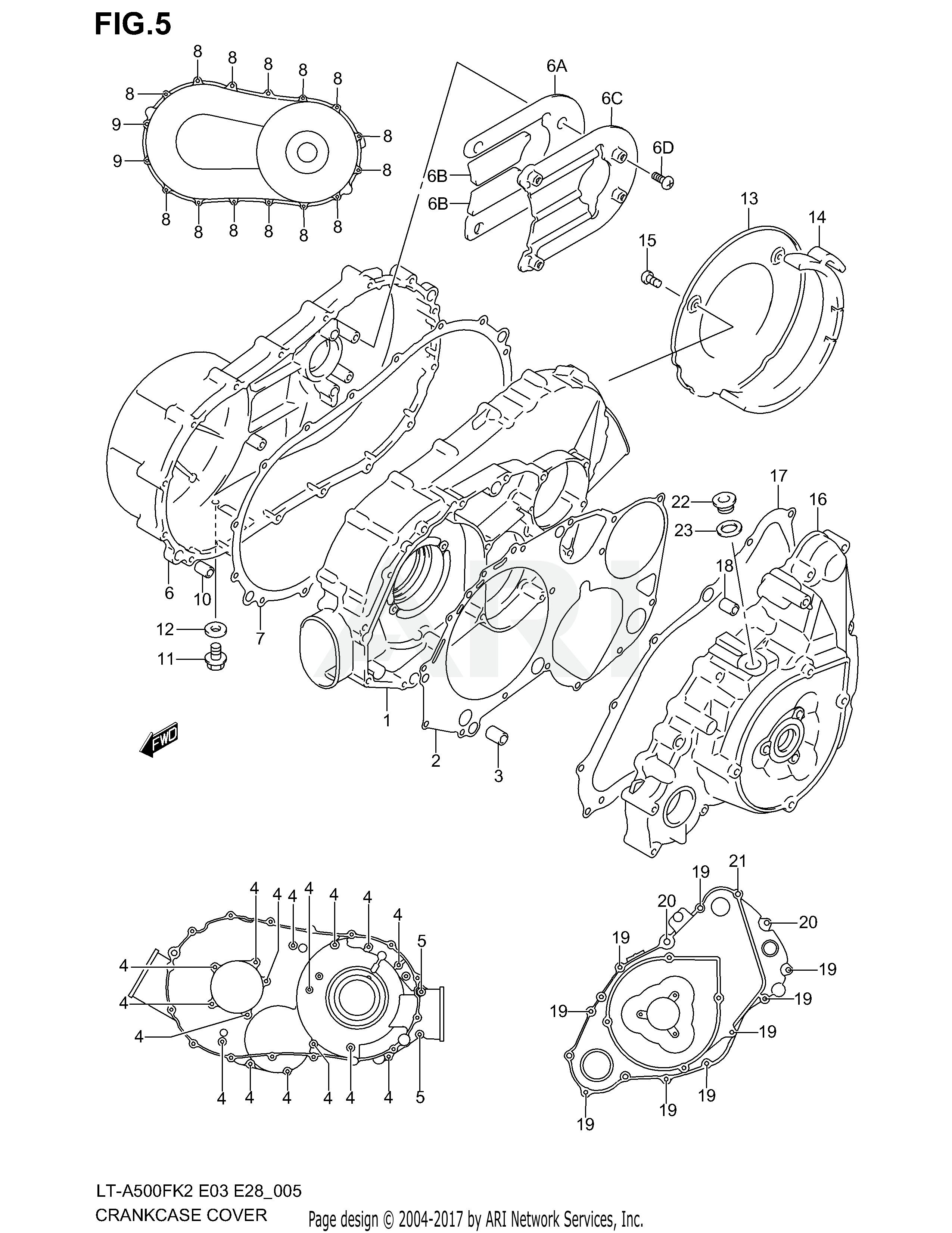 CRANKCASE COVER