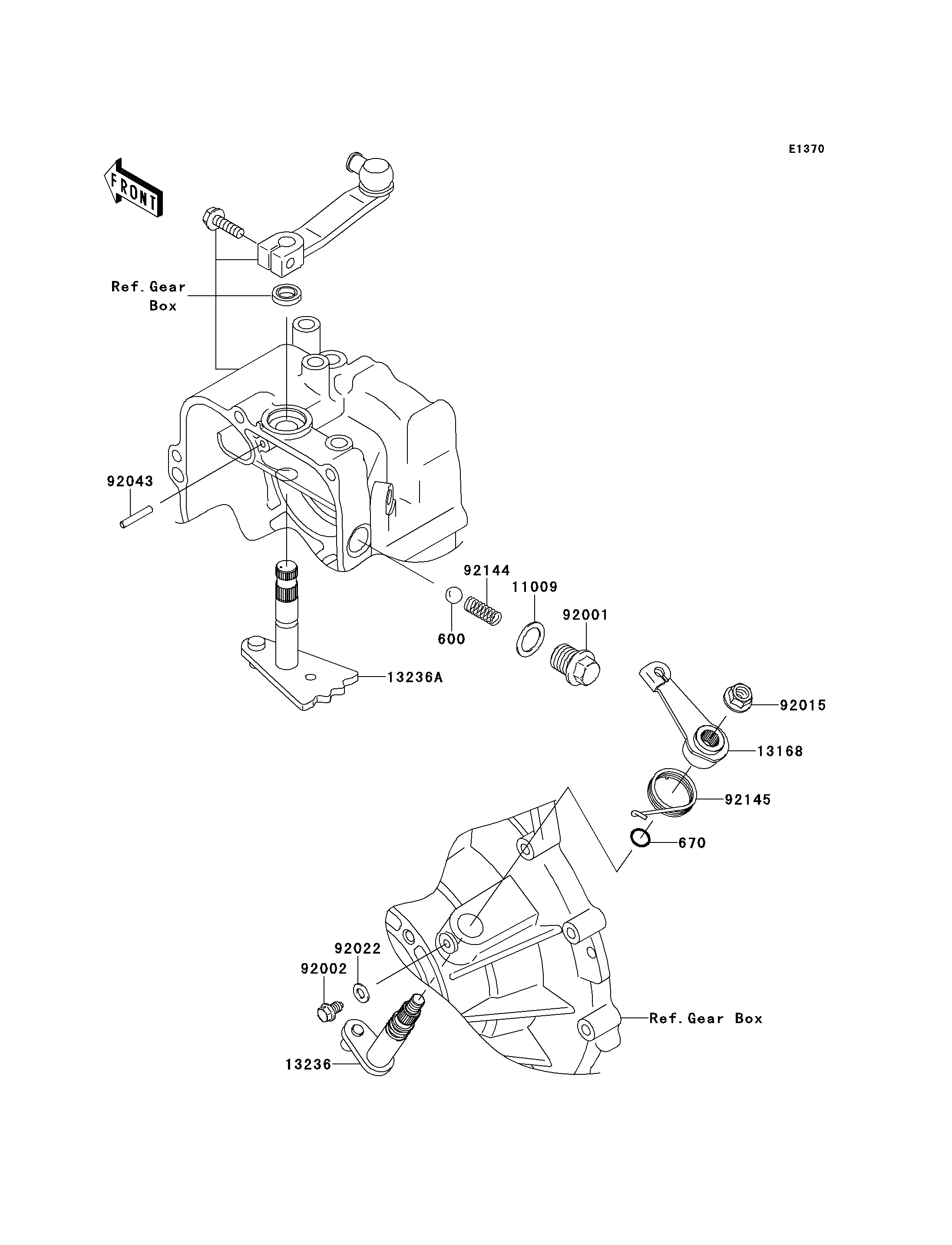 Gear Change Mechanism