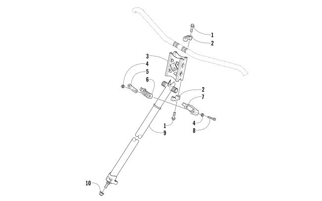 STEERING POST ASSEMBLY