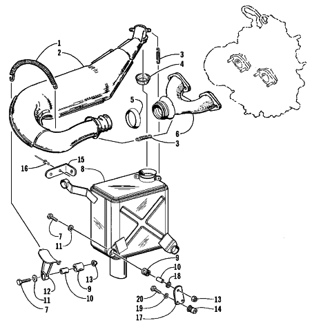 EXHAUST ASSEMBLY