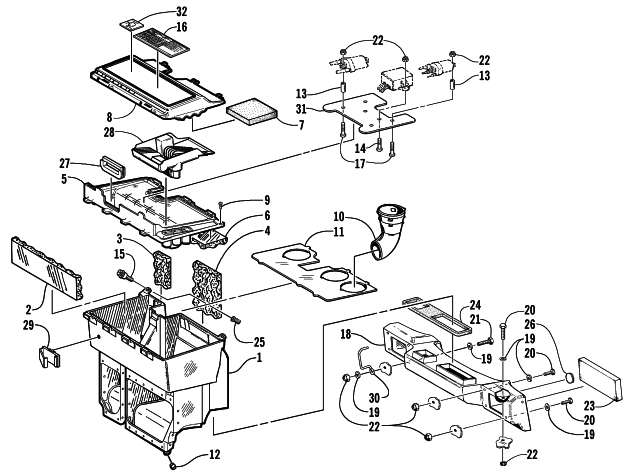 AIR SILENCER ASSEMBLY