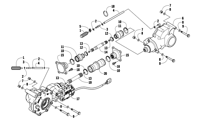 DRIVE TRAIN ASSEMBLY