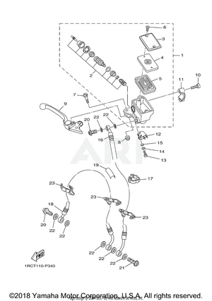 FRONT MASTER CYLINDER