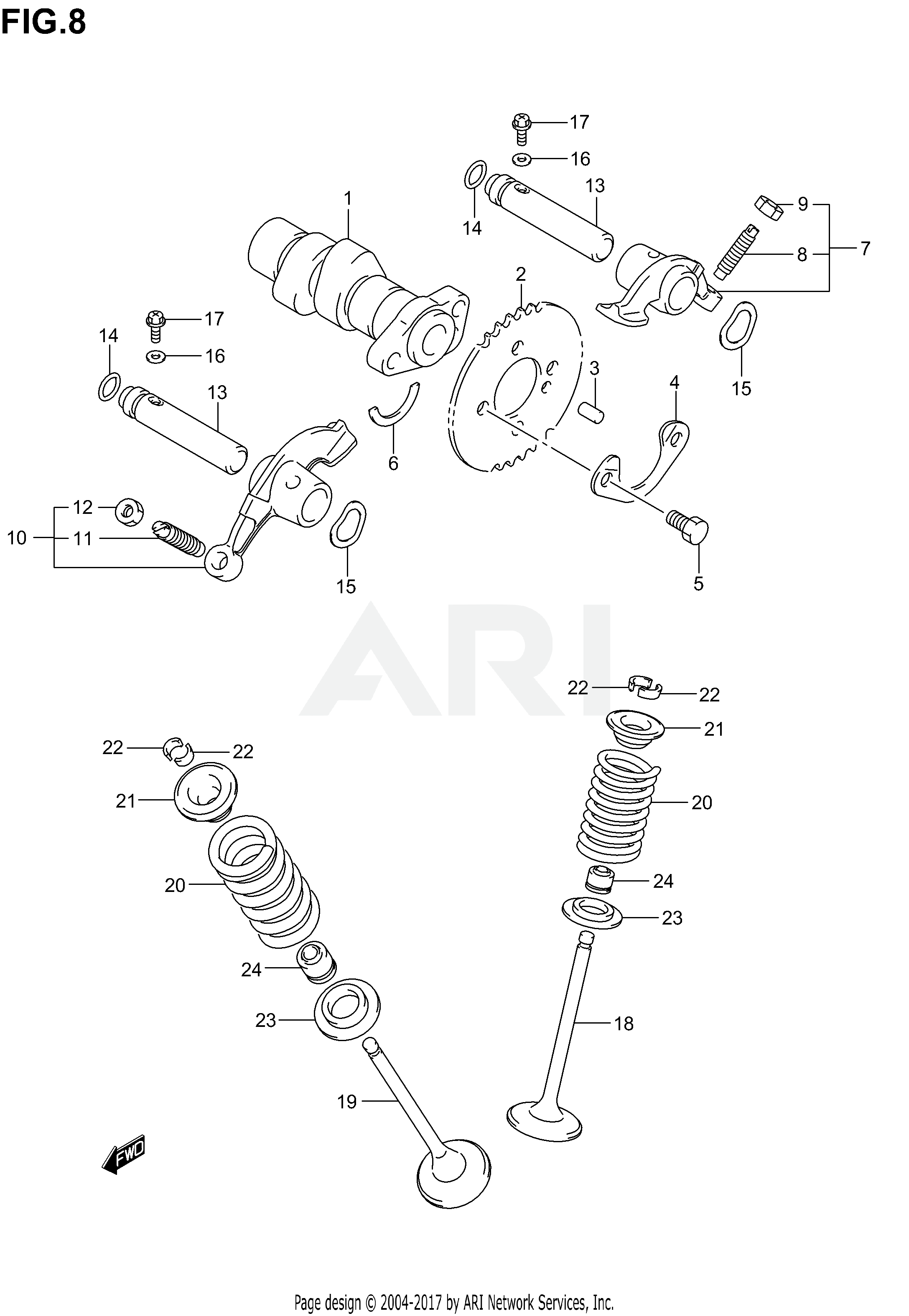 CAM SHAFT/VALVE