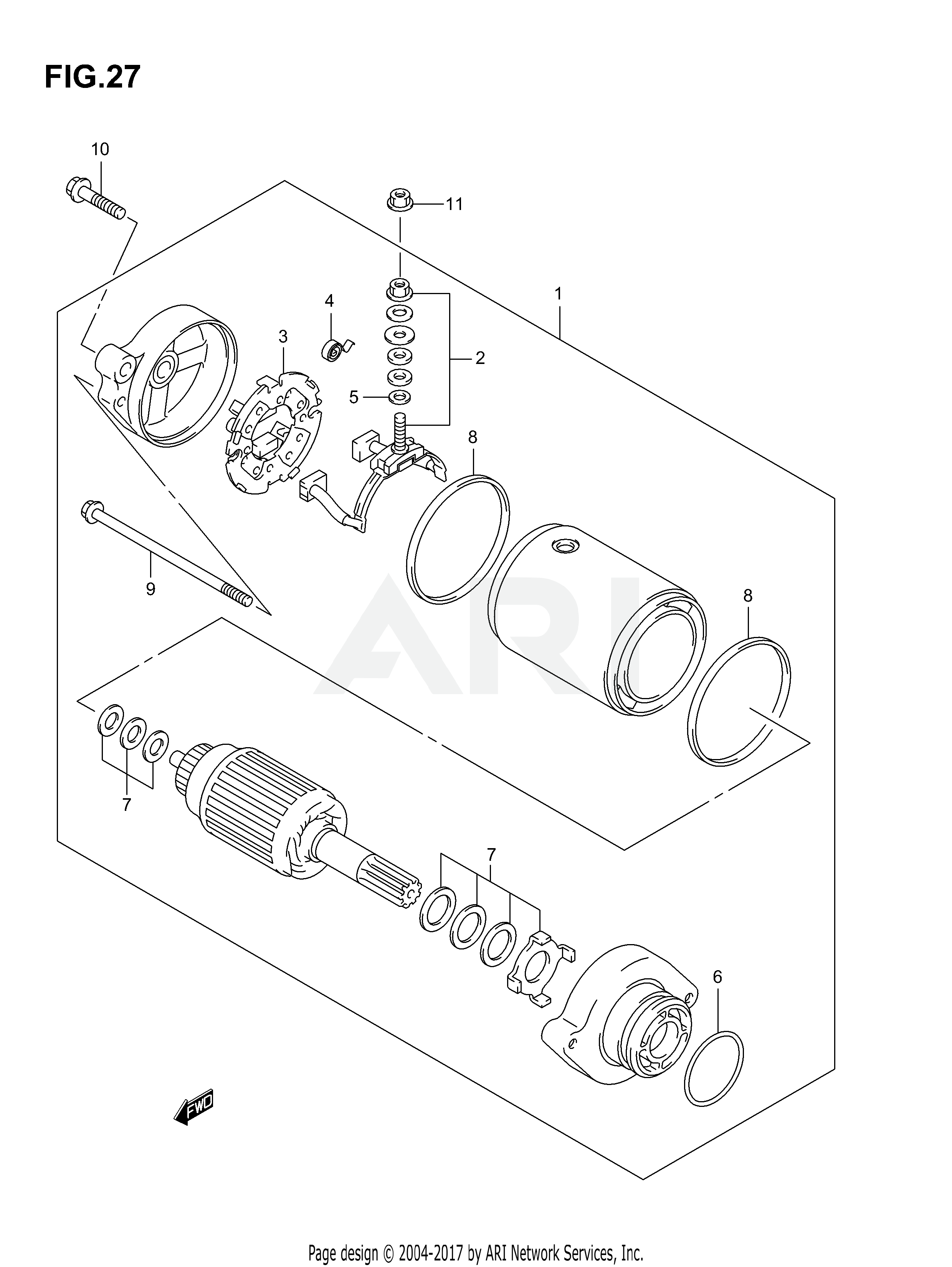 STARTING MOTOR