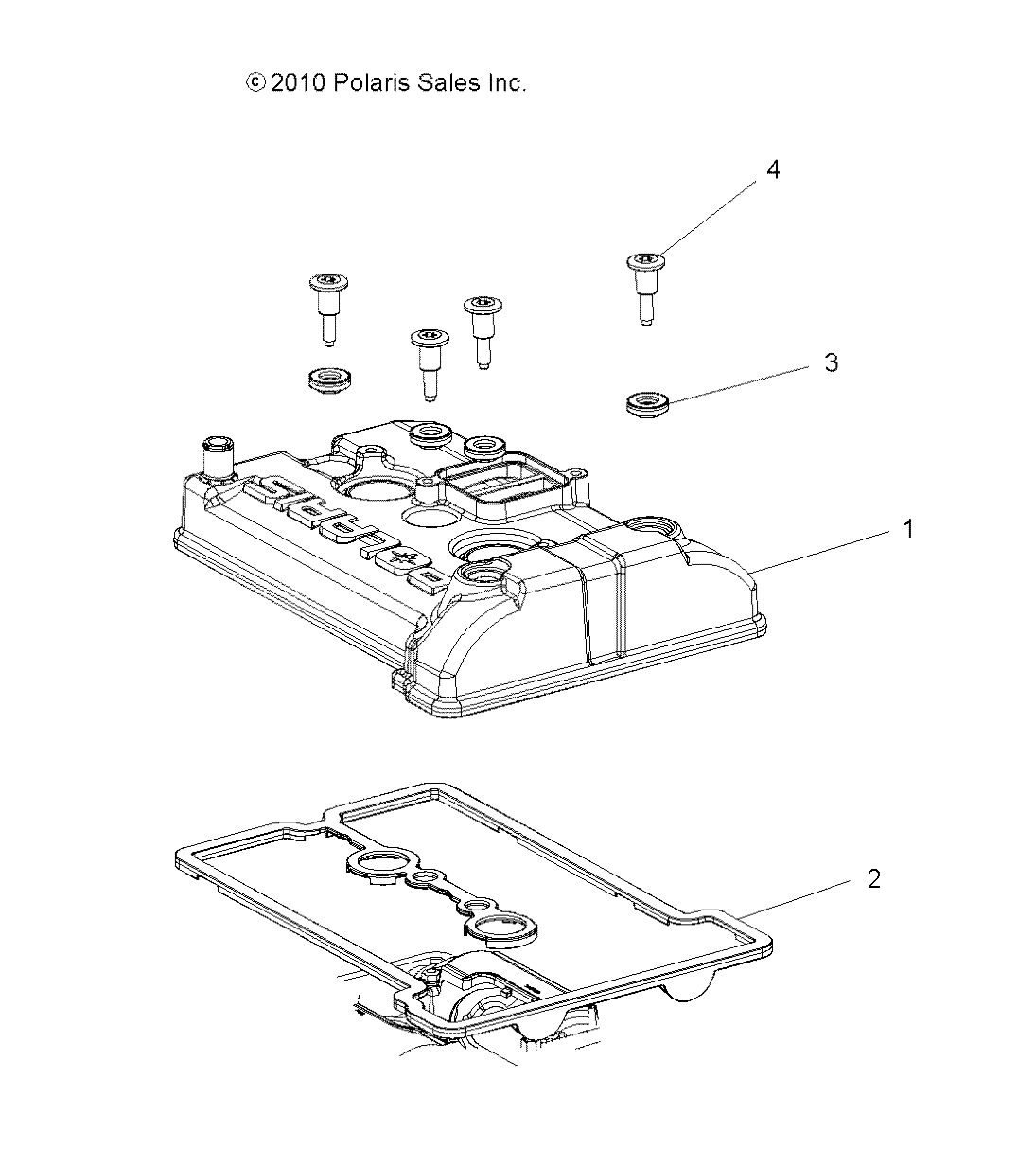 ENGINE, VALVE COVER - R11JH87AA/AD (49RGRVALVE11RZR875)