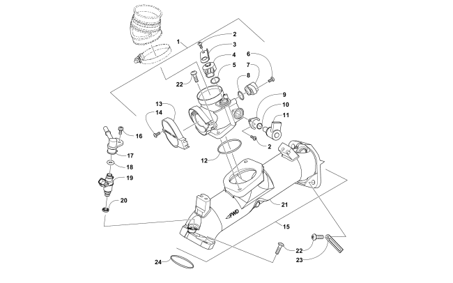 THROTTLE BODY ASSEMBLY