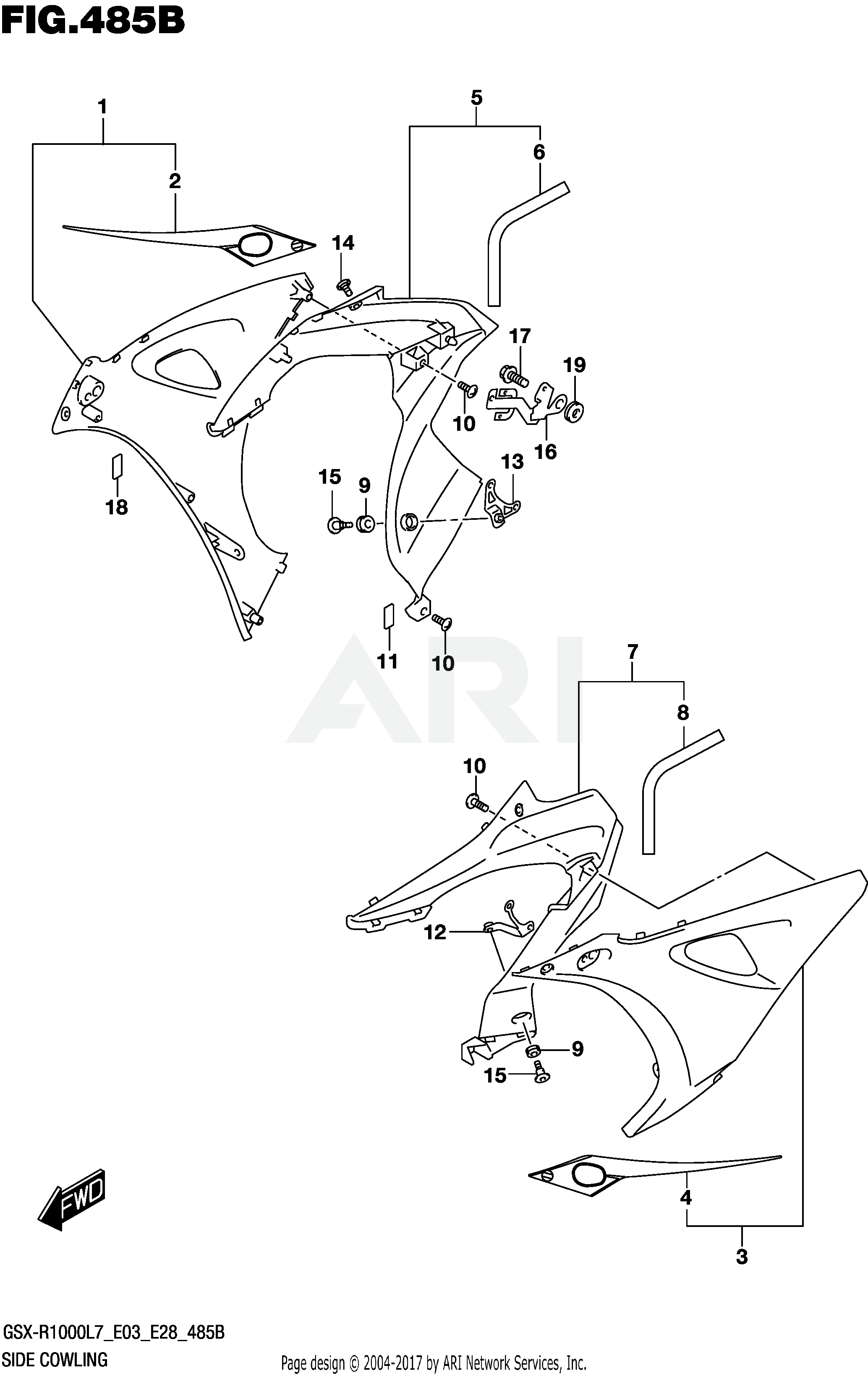 SIDE COWLING (YKV,YVZ)