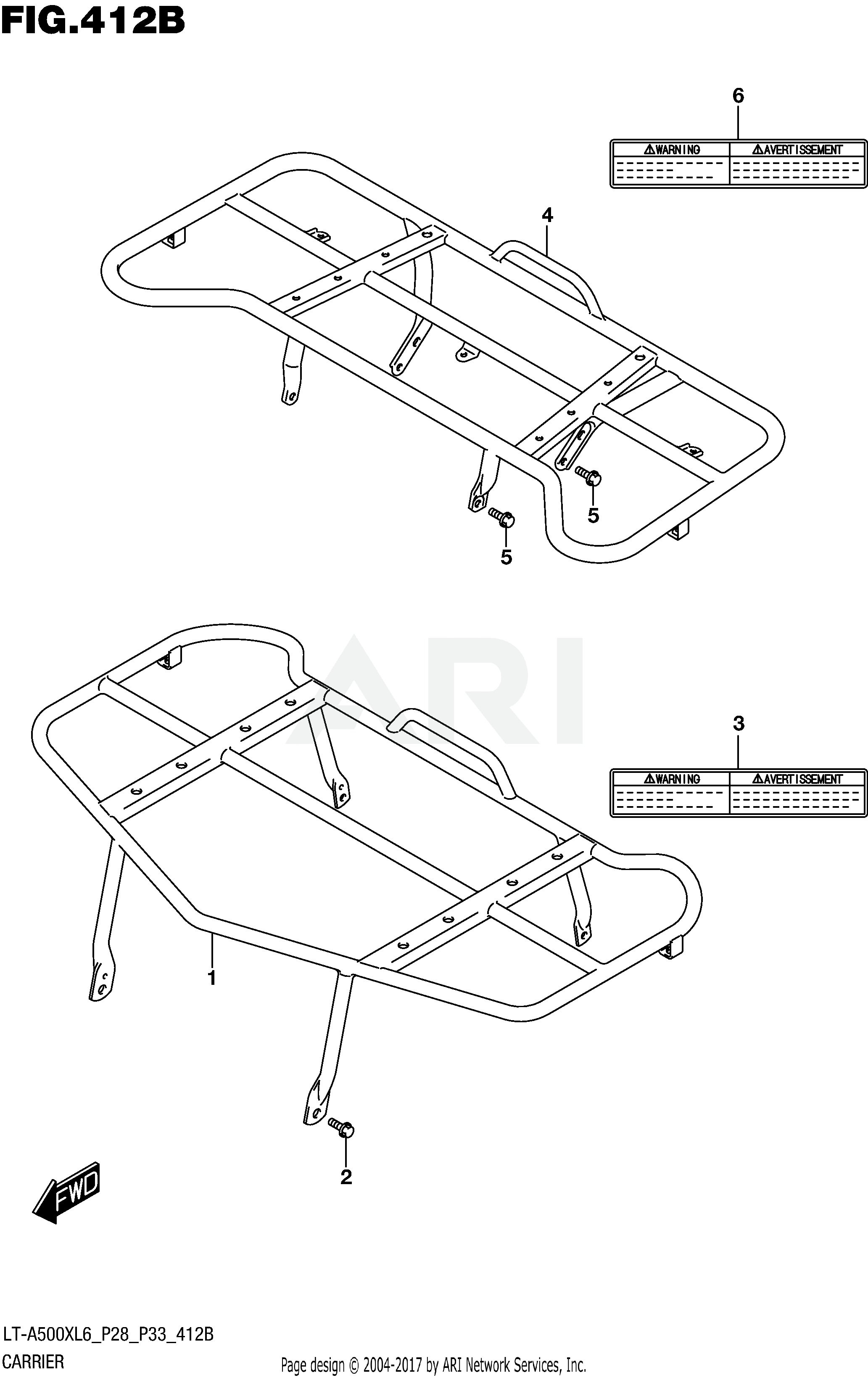 CARRIER (LT-A500XL6 P33)