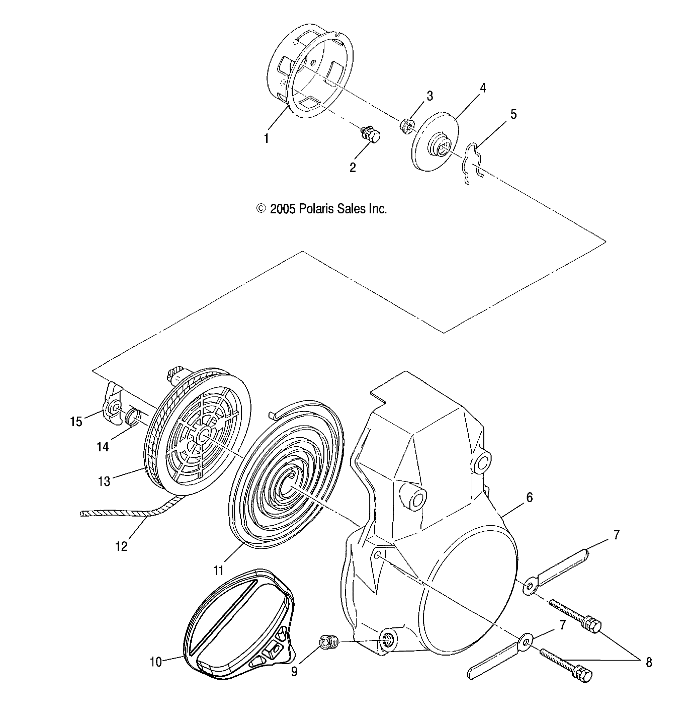 RECOIL STARTER - S06SU4BS (4997559755C13)