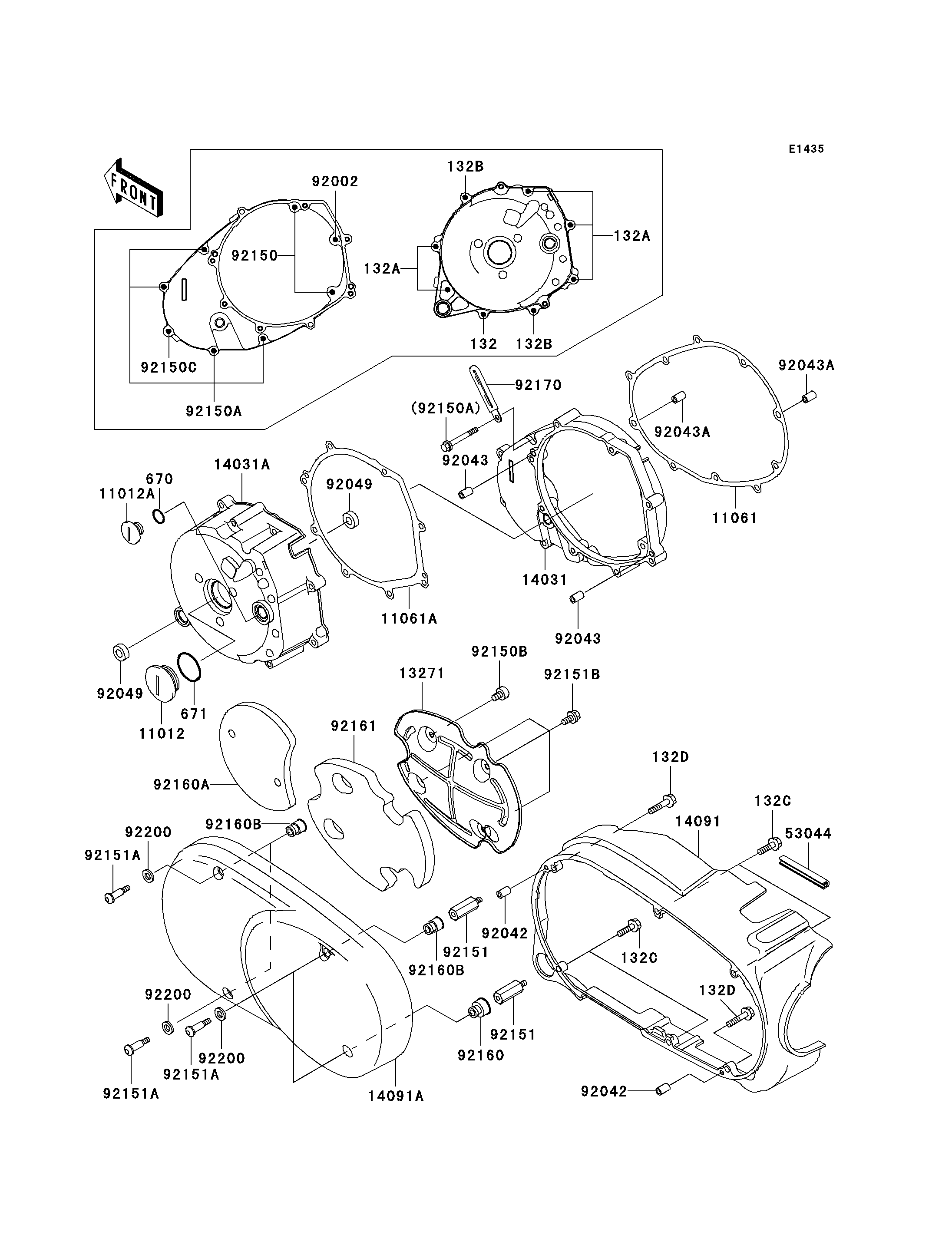 Left Engine Cover(s)