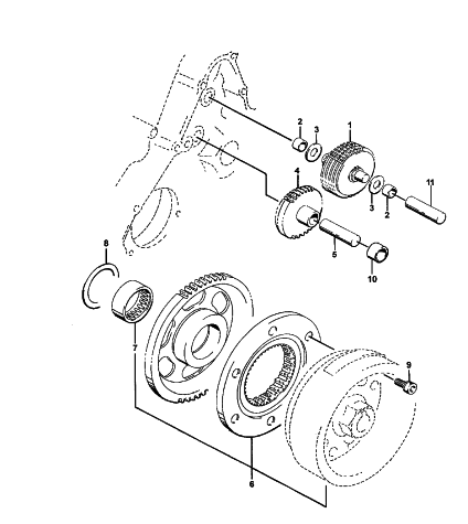 STARTER CLUTCH ASSEMBLY