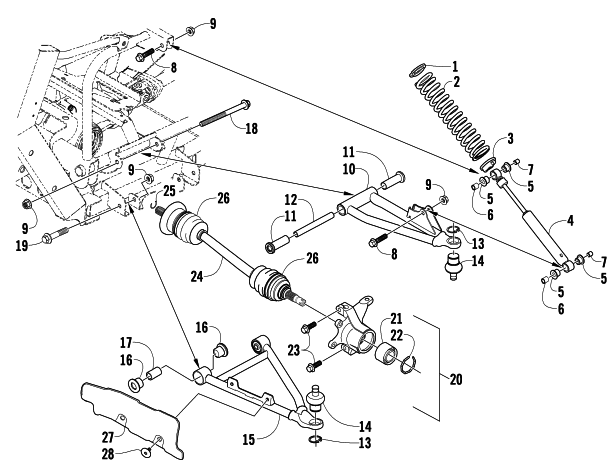 FRONT SUSPENSION ASSEMBLY