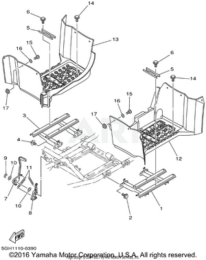 STAND FOOTREST