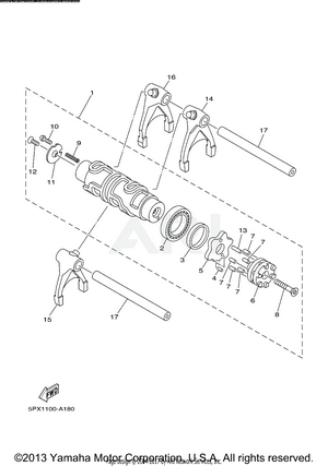 SHIFT CAM FORK