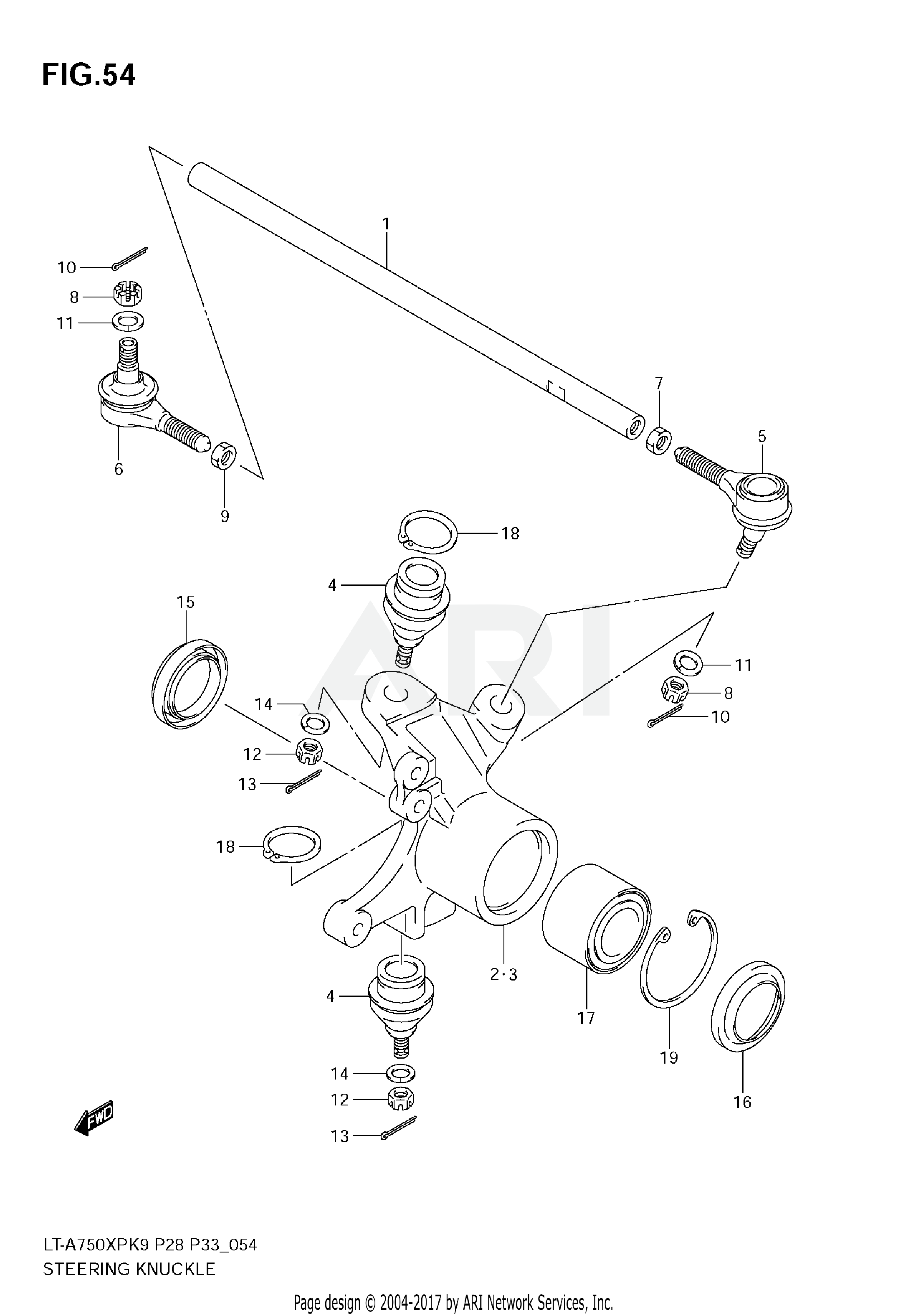 STEERING KNUCKLE