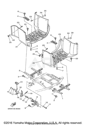 STAND FOOTREST