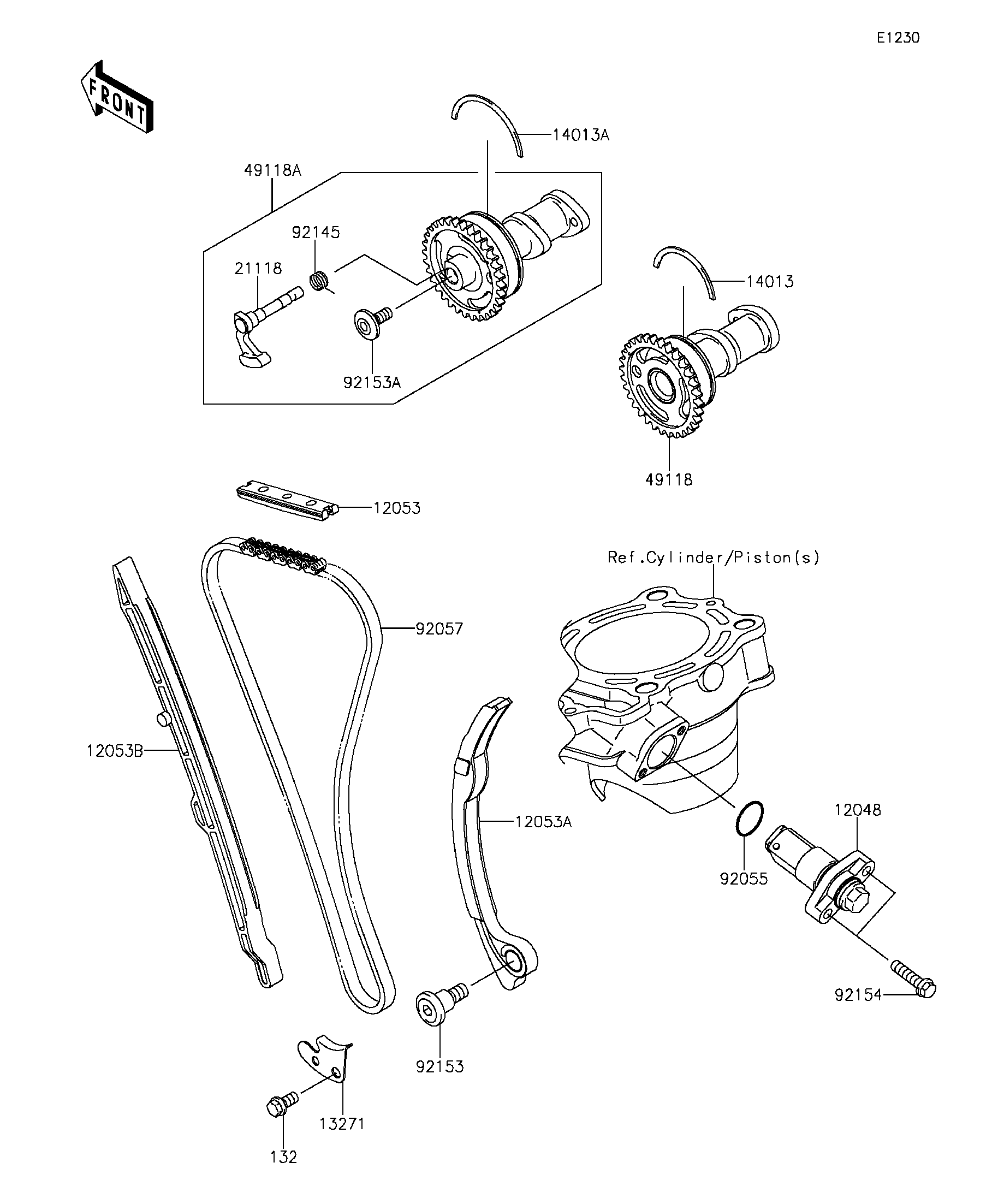 Camshaft(s)/Tensioner