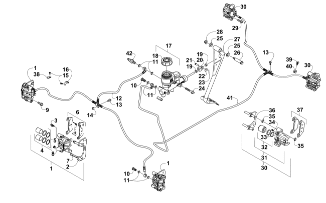 HYDRAULIC BRAKE ASSEMBLY