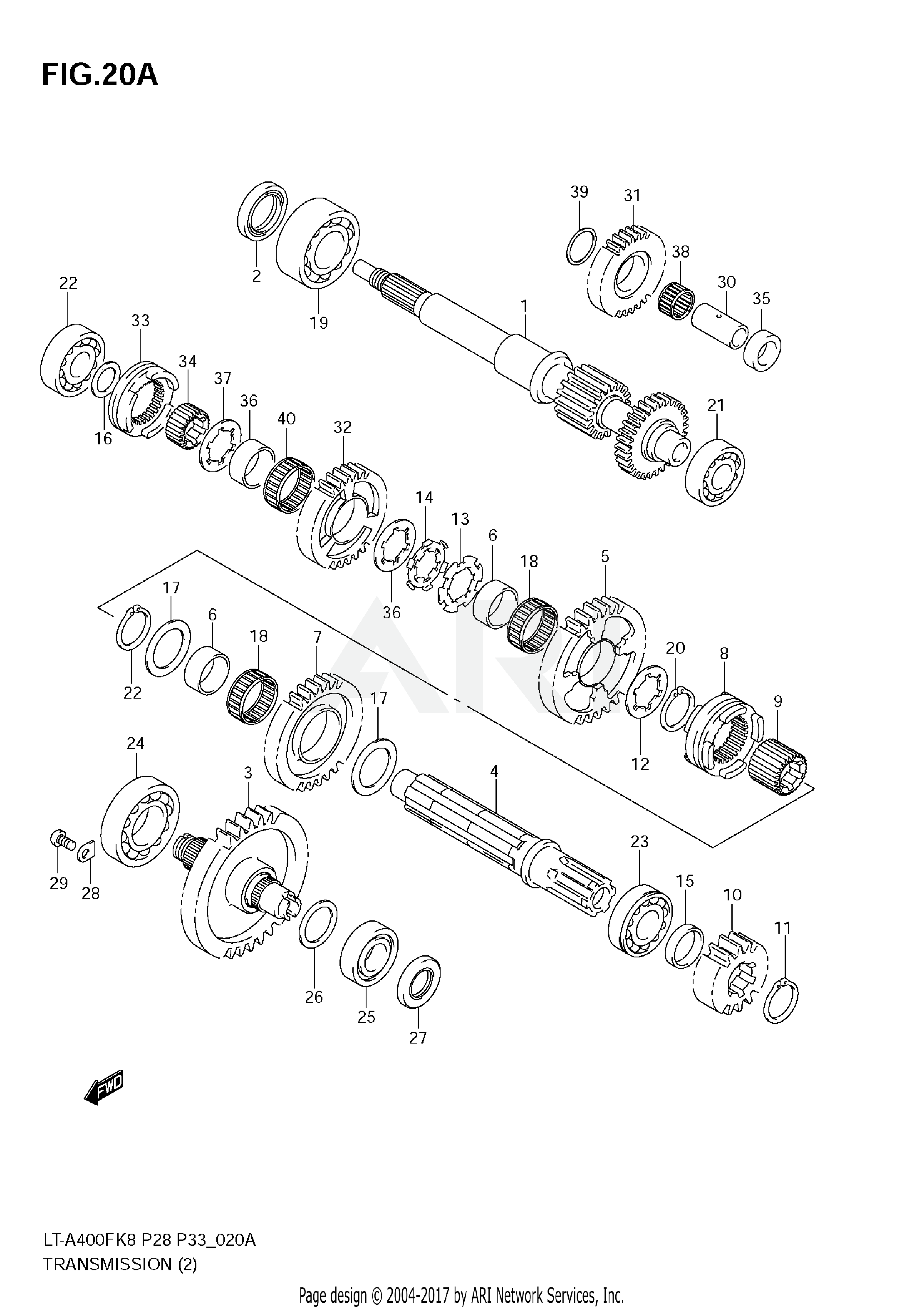 TRANSMISSION (2)(MODEL L0)