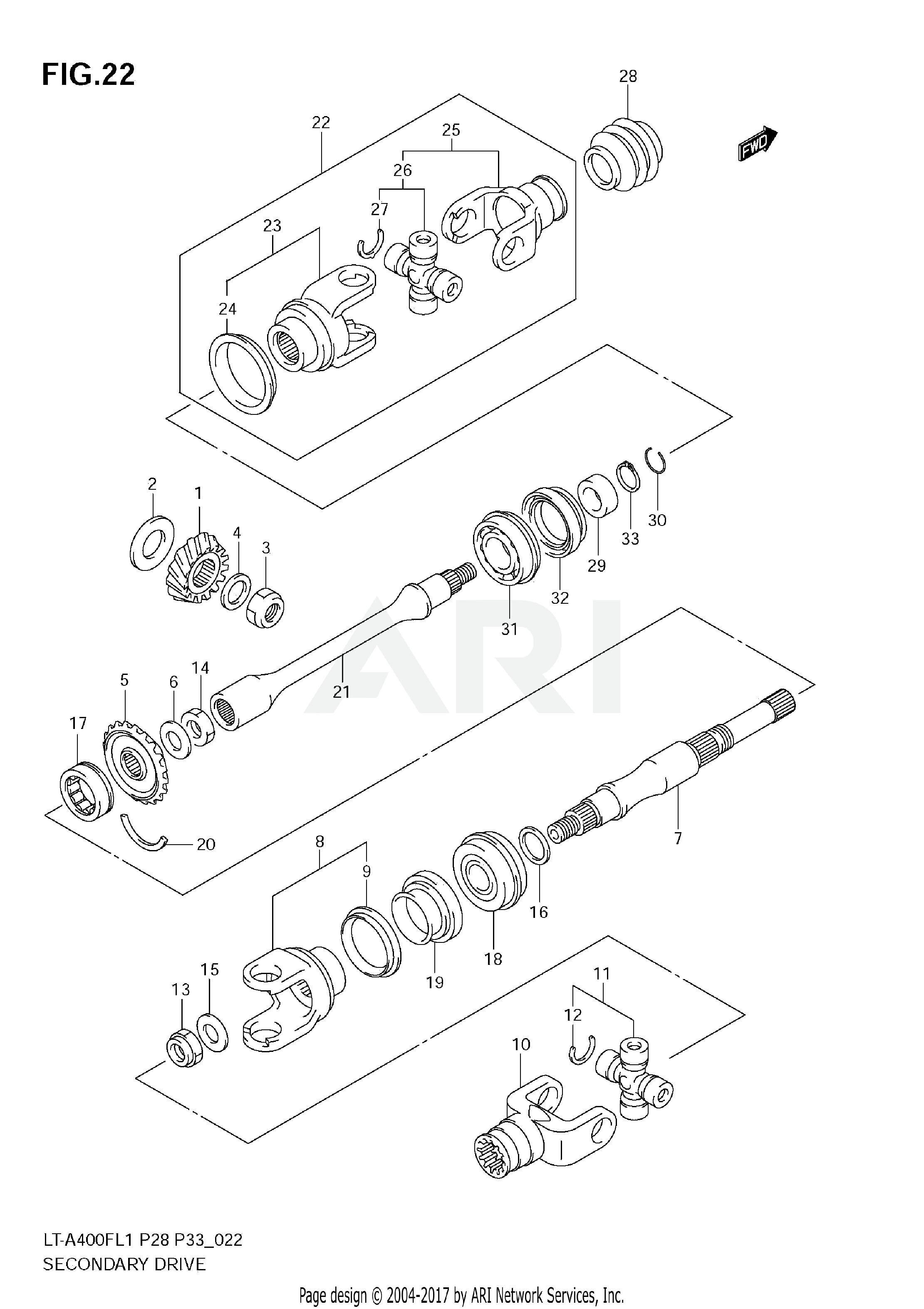 SECONDARY DRIVE