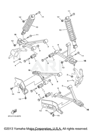 FRONT SUSPENSION WHEEL