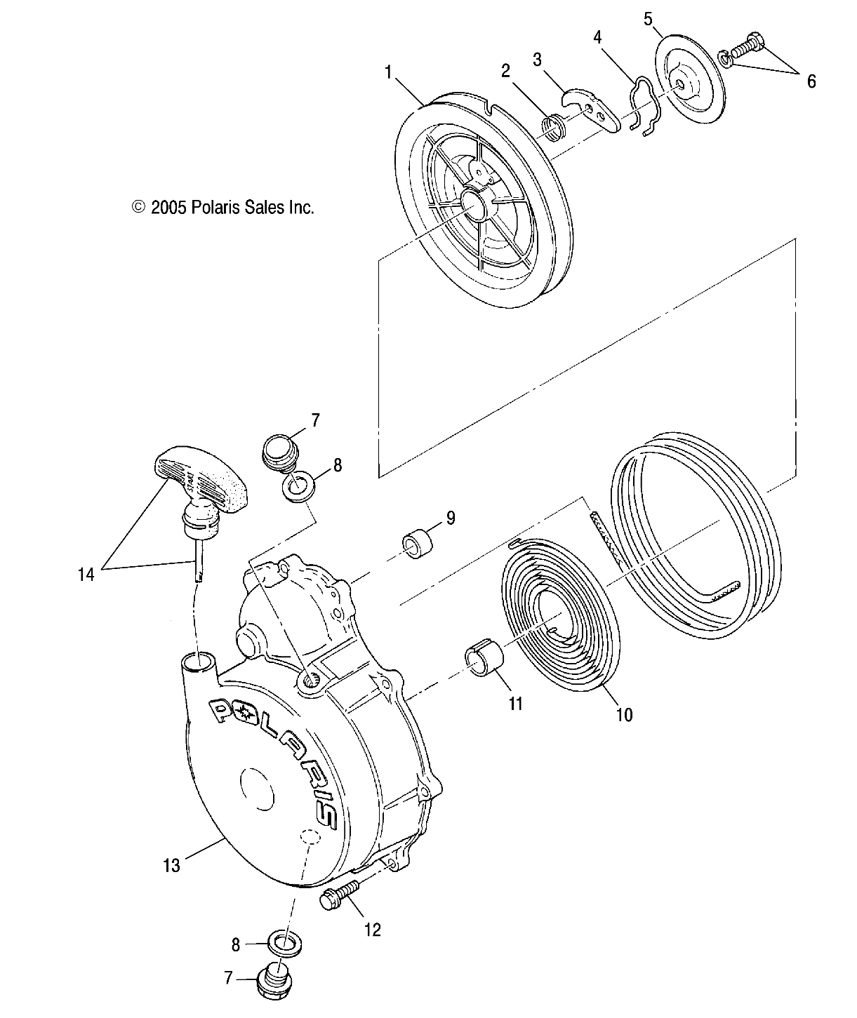 RECOIL STARTER - A03CB32AA/FC (4999201549920154D04)