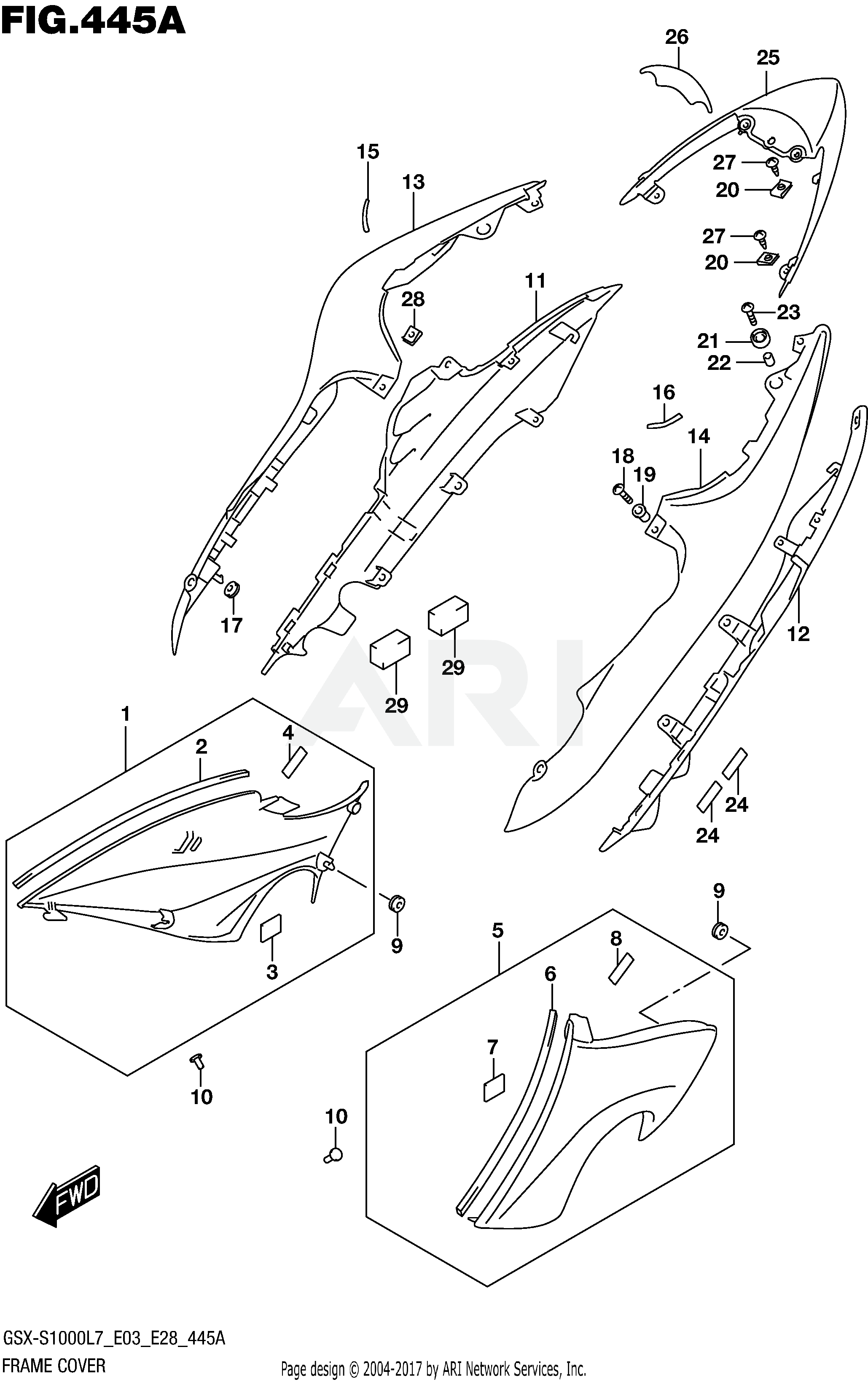 FRAME COVER (PGZ,AV4)