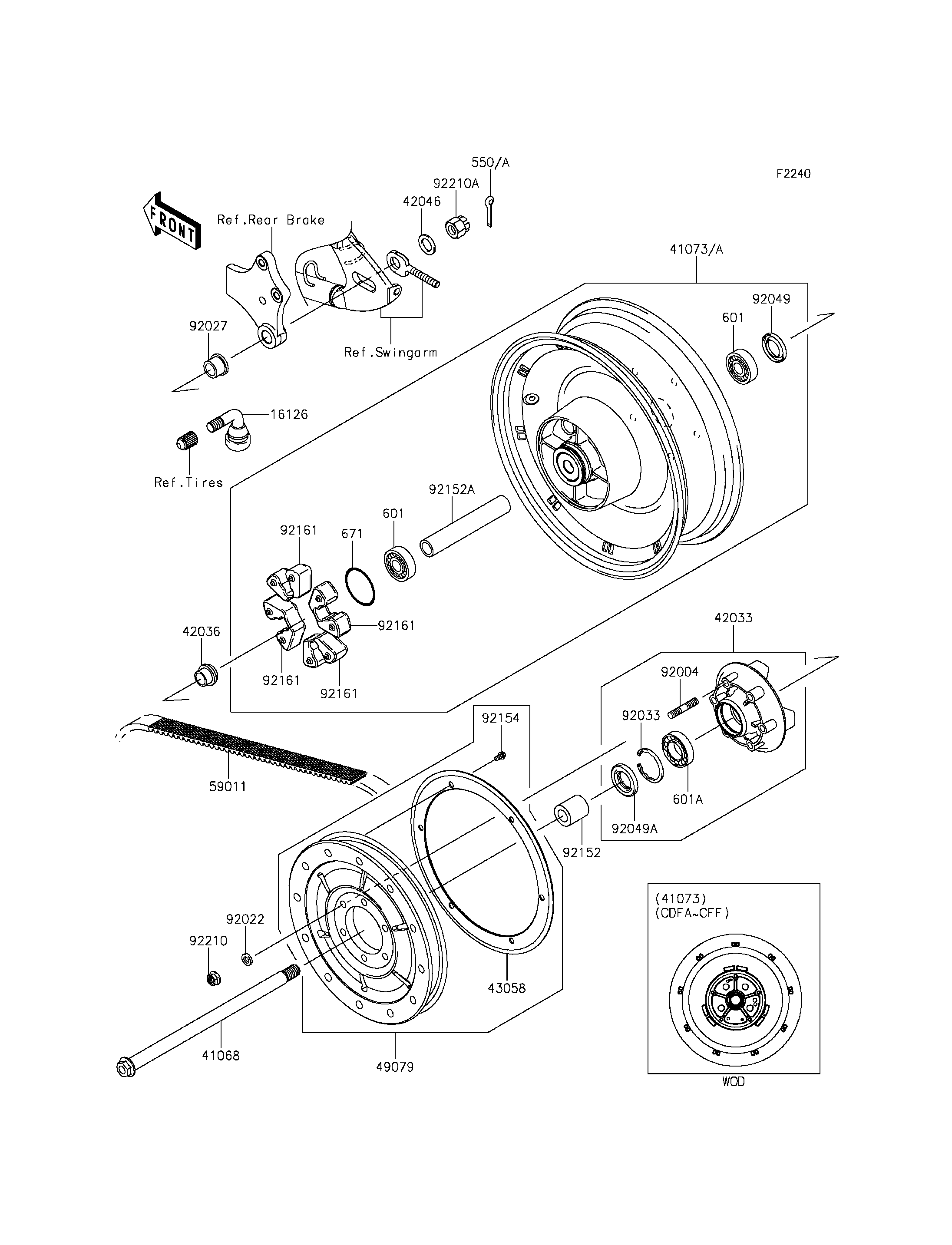 Rear Wheel/Chain