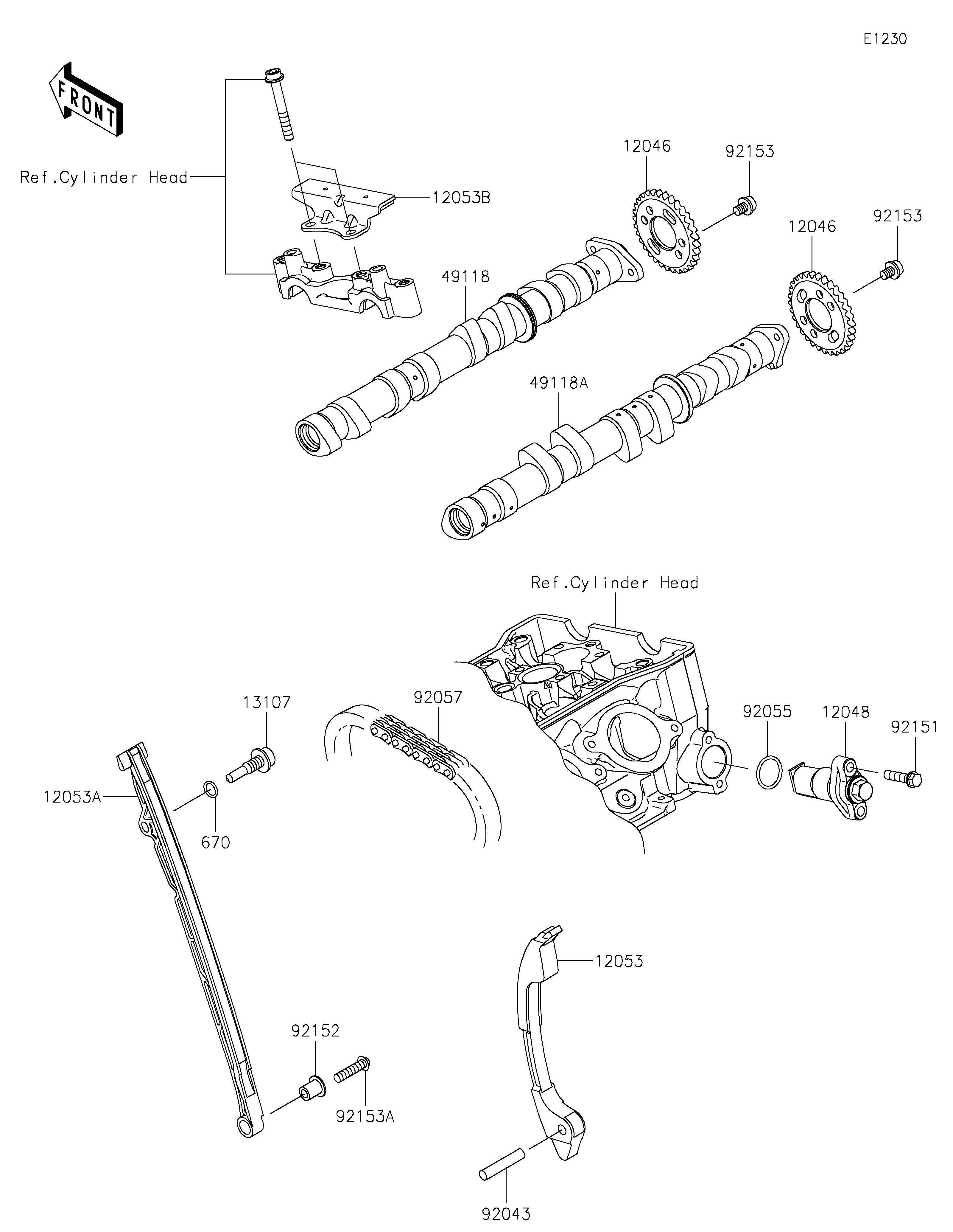 Camshaft(s)/Tensioner