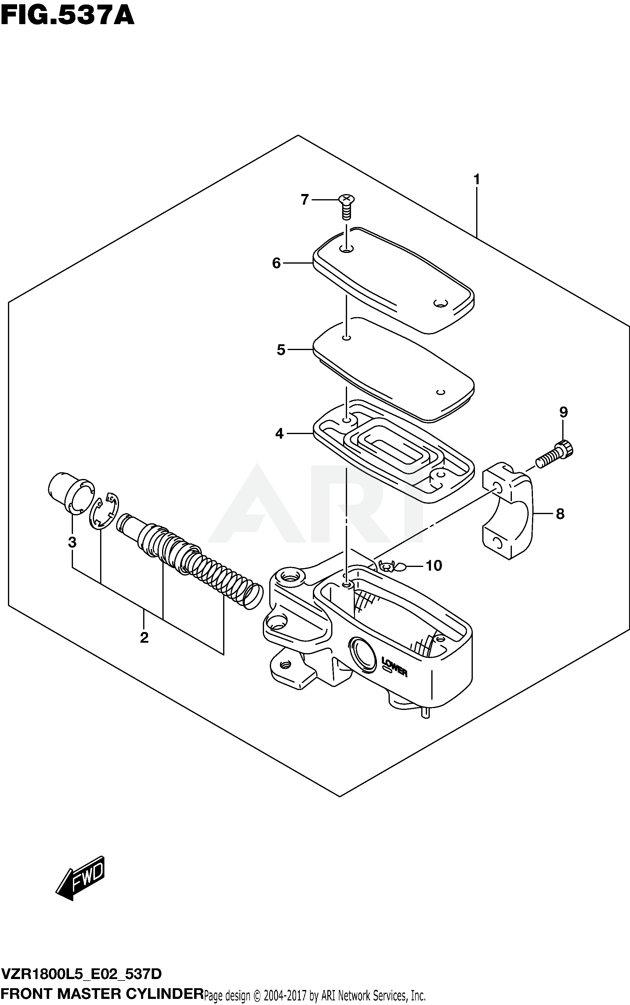 FRONT MASTER CYLINDER